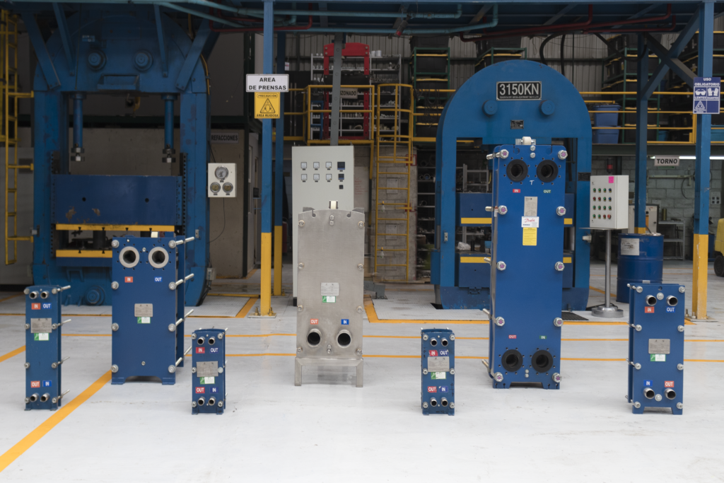 intercambiadores en la minería