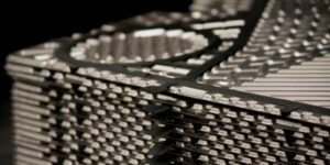 Características importantes de las placas de un intercambiador de calor.