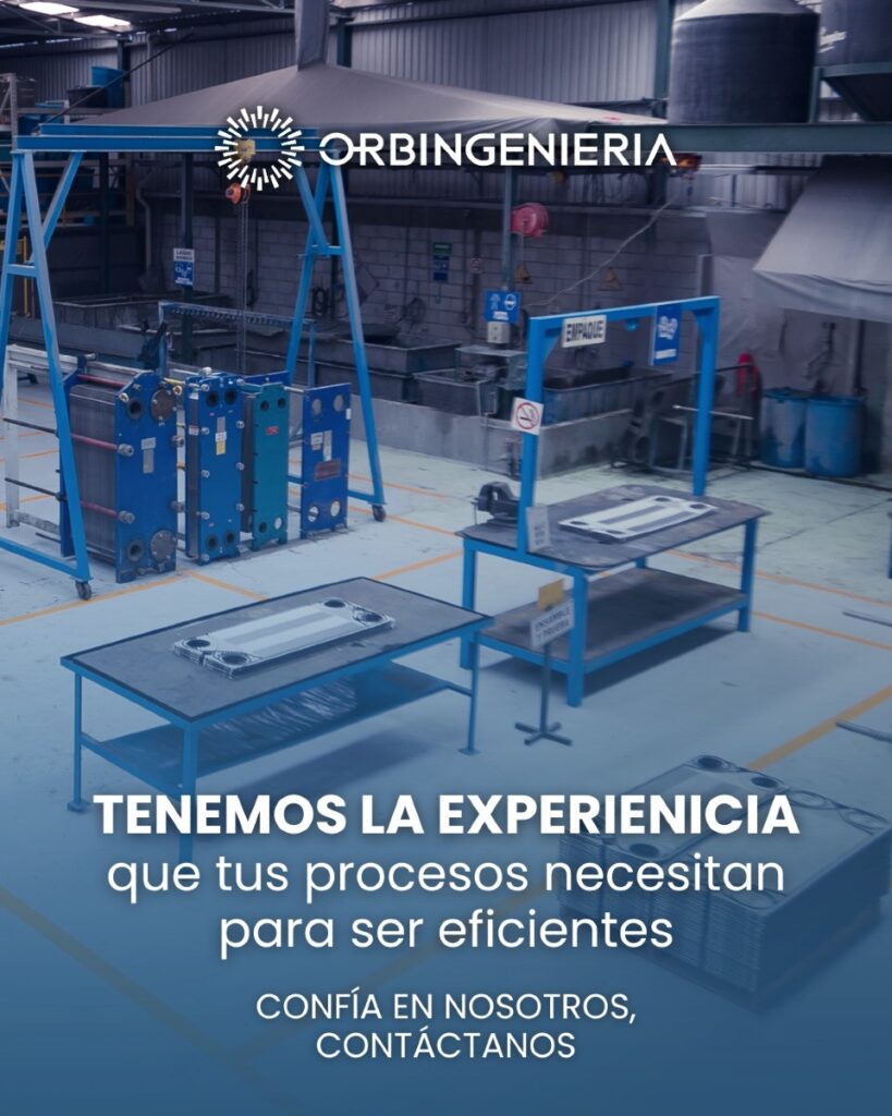 instalación de intercambiadores de calor